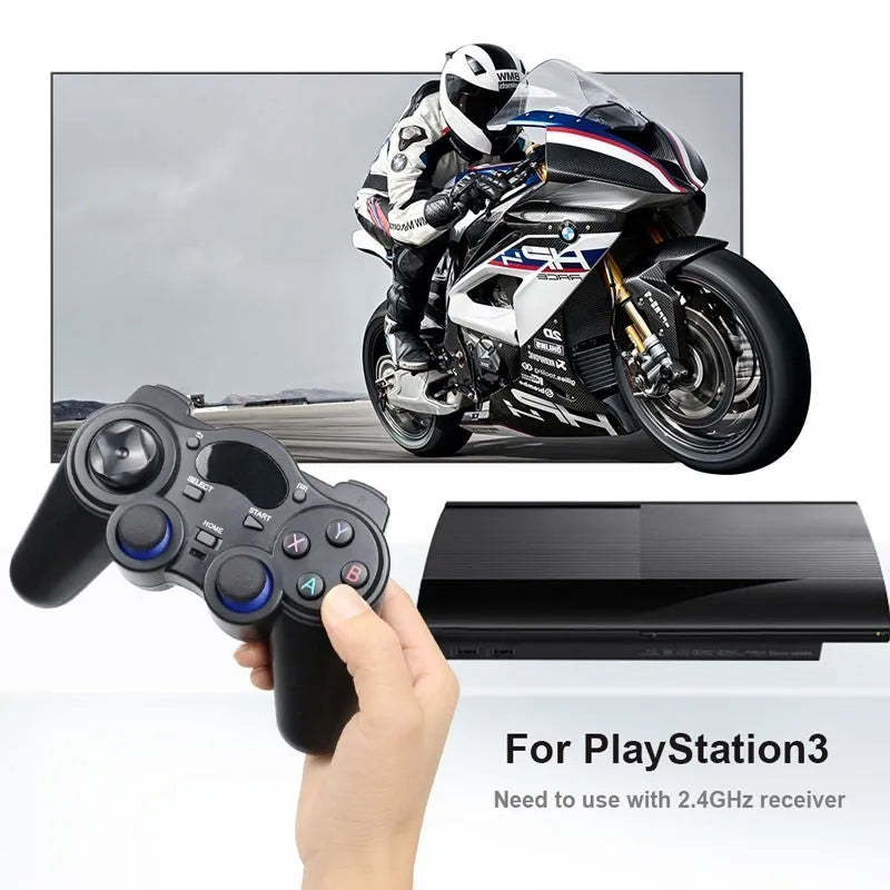 2.4Ghz Wireless PC Game Controller USB Gamepad For PS3 / TV Box / Android Phone / PC Joystick For PS3 Accessories
