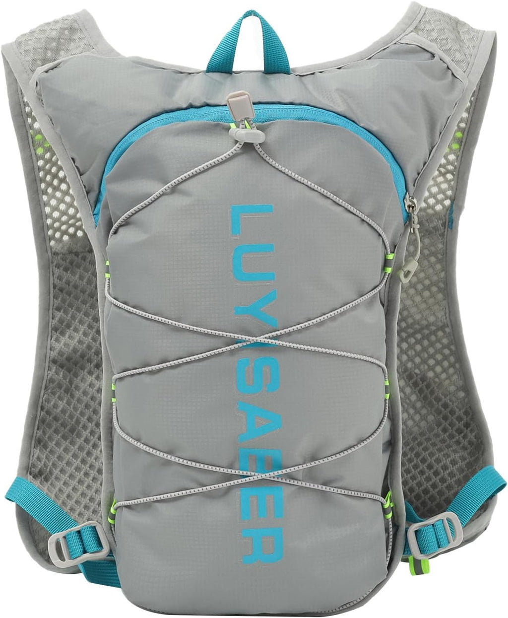 Running Vest,Running Hydration Vest,Breathable Ultra-Lightweight Running Backpack,With Reflective Strips,Micro-Splash Resistant,For Outdoor Cycling Running Climbing Marathon Camping,For Women and Men