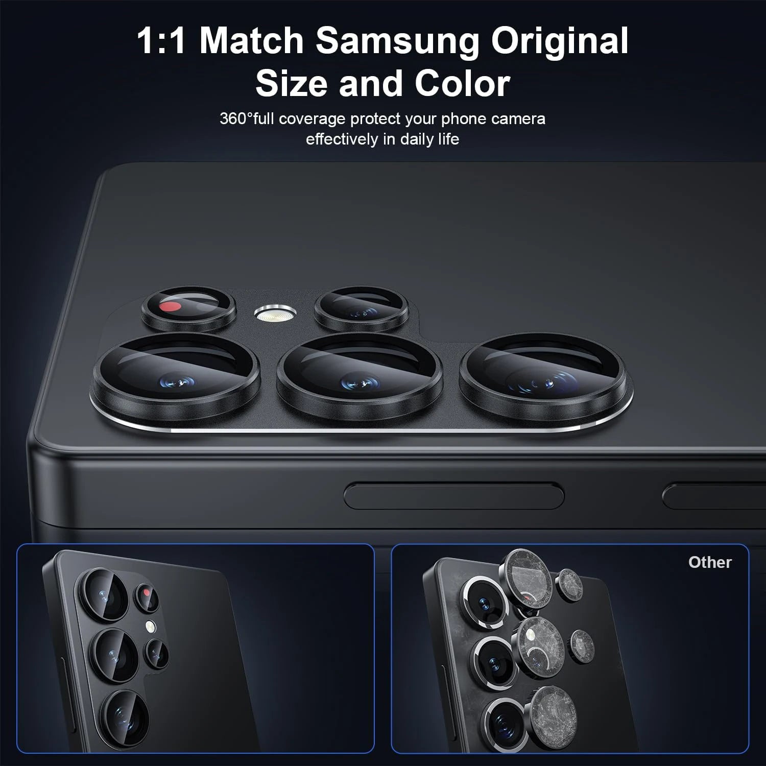 Camera Lens Protector Cover For Samsung Galaxy S25 Ultra 5G 2025 S24 Plus S23 S25Ultra S25Plus Phone Protection Flim Accessories