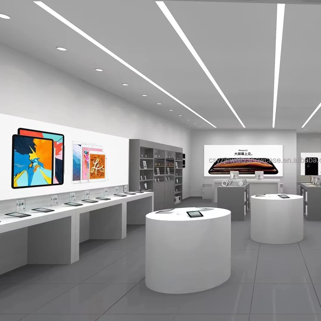 Manufacturer Cell Phone Accessories Electronics Whole Store Design Display Cabinet Showcase Mobile Shop Counter Furnitures