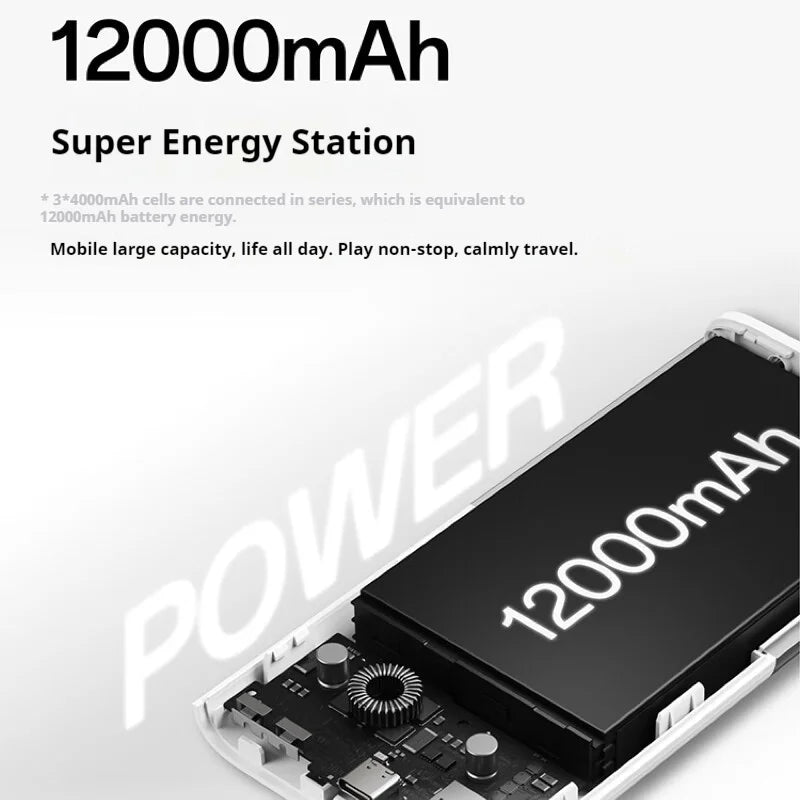 12000mAh OnePlus SUPERVOOC Power Bank 100W Fast Charging Portable High Capacity Mobile Phone Battery Charger Custom Accessories
