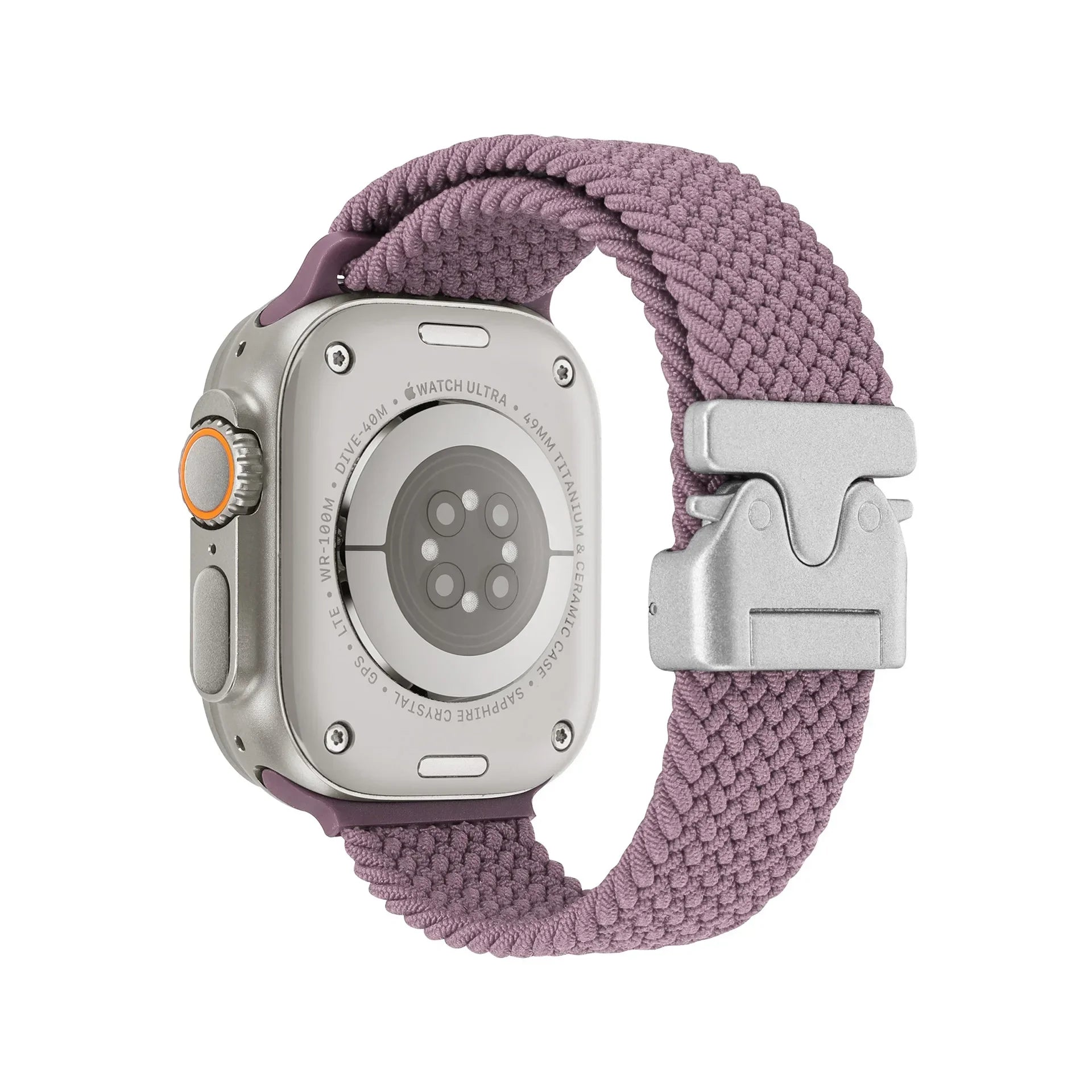 Braided Strap For Apple Watch Band 44mm 40mm 45mm 49mm 41mm 46mm 42mm Bracelet iWatch Series Ultra2 10 9 SE 8 7 65 Magnetic Band