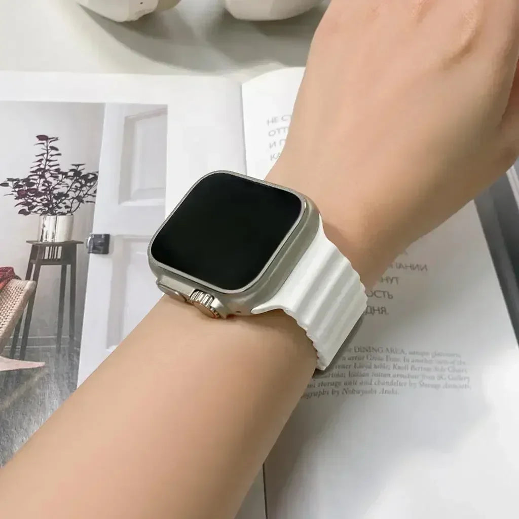 Ocean Band for Apple Watch Straps 45mm 46mm 44mm Ultra 2 49mm 41mm 42mm 40mm wrist bracelet correa iWatch series 7 6 3 se 8 9 10