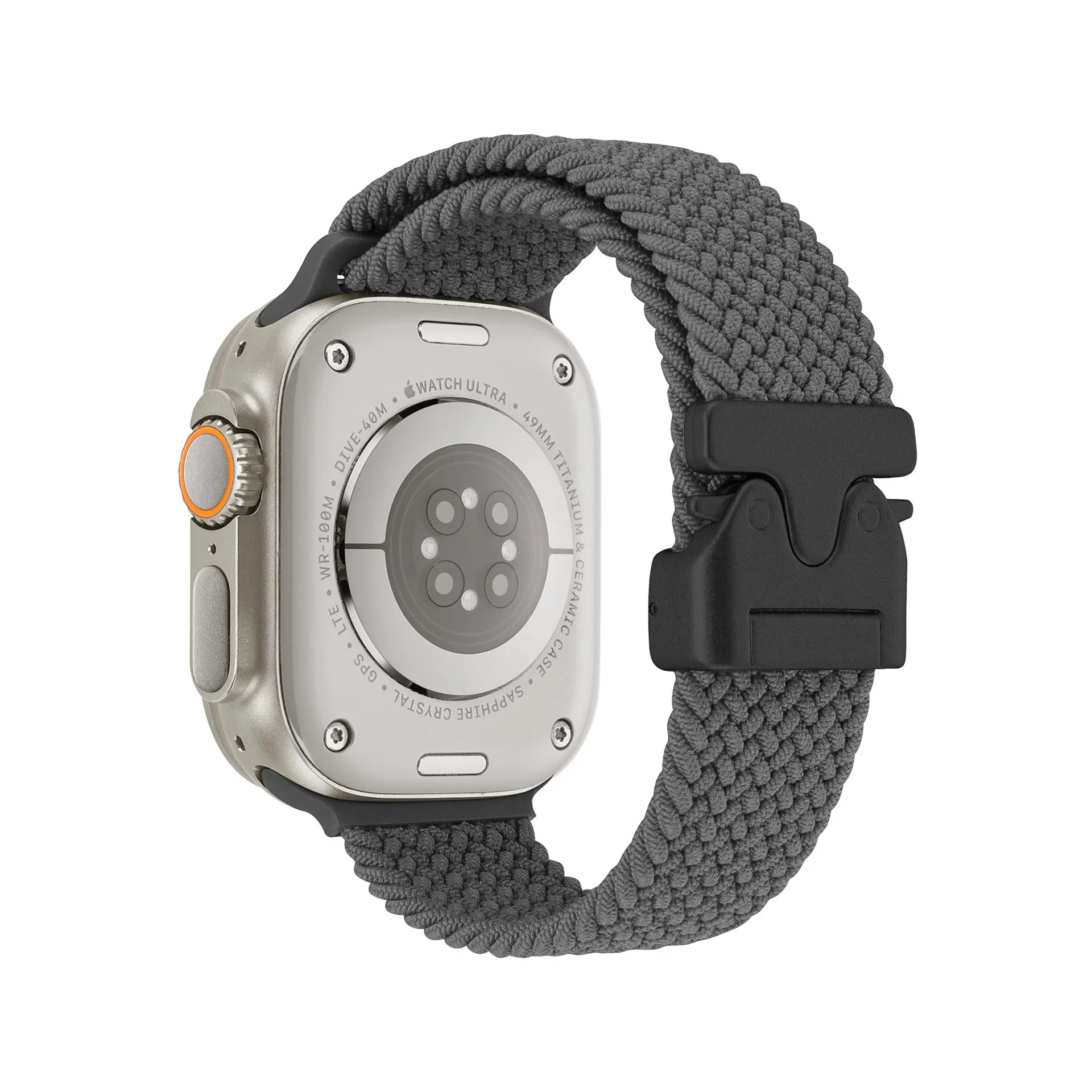 Braided Strap For Apple Watch Band 44mm 40mm 45mm 49mm 41mm 46mm 42mm Bracelet iWatch Series Ultra2 10 9 SE 8 7 65 Magnetic Band