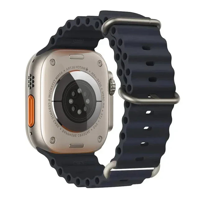Ocean Band for Apple Watch Straps 45mm 46mm 44mm Ultra 2 49mm 41mm 42mm 40mm wrist bracelet correa iWatch series 7 6 3 se 8 9 10