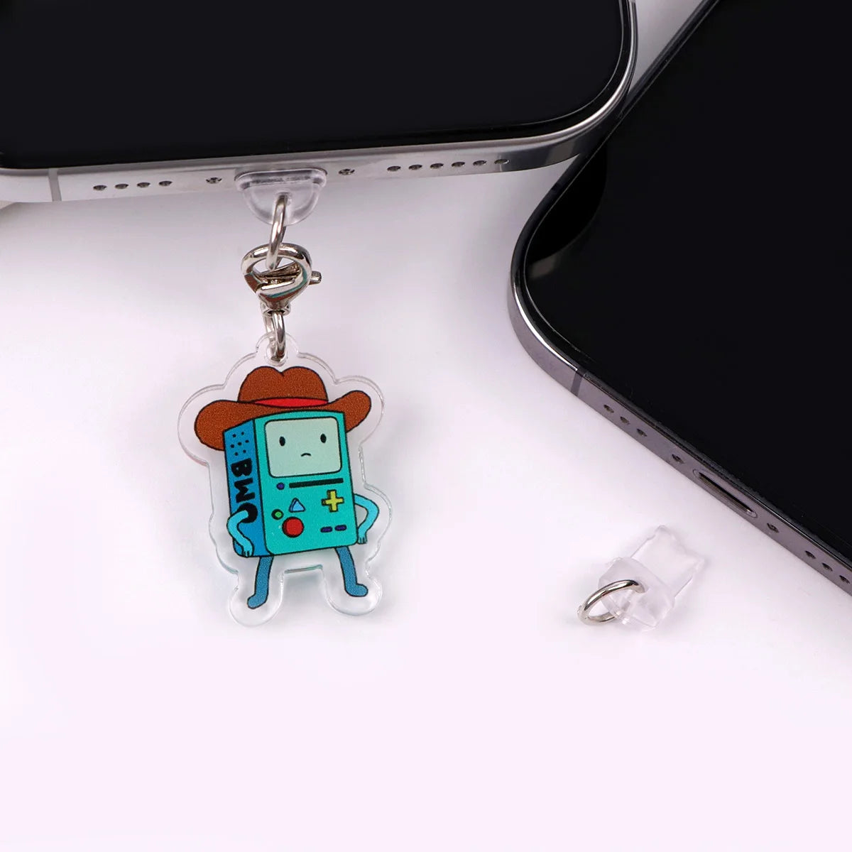 Cartoon Game Figure Type-C Dust Plug USB Charging Port Protector Anti-Dust Dustproof Hanging Ornament Pendant Phone Accessories