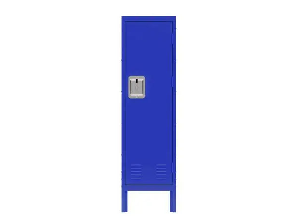 School Storage Cabinet 1 Door Tall Single Metal Locker-Retro Style Storage Cabinet--Industrial Furniture--For Living Room/Bedroo