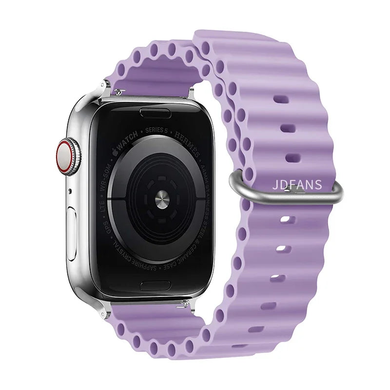 Ocean Band for Apple Watch Straps 45mm 46mm 44mm Ultra 2 49mm 41mm 42mm 40mm wrist bracelet correa iWatch series 7 6 3 se 8 9 10